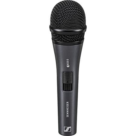 Sennheiser E825S Microfono Dinamico con Tasto On/Off