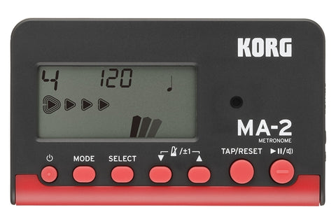 Korg MA-2 BKRD Metronomo Digitale Rosso