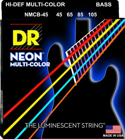 DR NMCB-45 Neon Multi-Color Basso 45-105