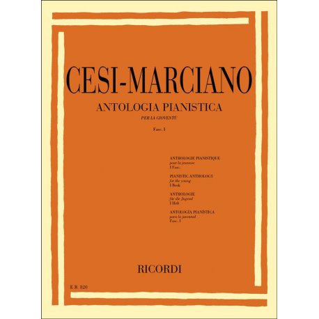 Antologia pianistica cesi marciano fasc. 1