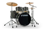 Sonor AQX Stage Set Black Midnight Sparkle con Hardware