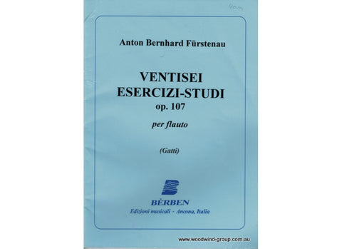 Furstenau - 26 esercizi - Studi per flauto - Op. 107
