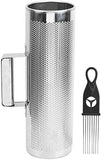 Latin Benson KMG-62 Guiro Shaker in Metallo