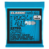 Ernie Ball 3255 Extra Slinky Classic Rock n Roll Elettrica 8-38 3-Pack