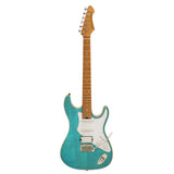 Aria Pro II HRC Hot Rod 714-MK2 Chitarra Elettrica Strato Turquoise Blue