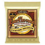 Ernie Ball 3005 Earthwood Acustica Bronze 12.5-56 3-Pack