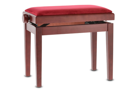 Gewa Panca Deluxe 130.050 Mogano Satinato - Velluto Bordeaux