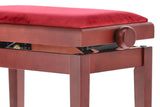 Gewa Panca Deluxe 130.050 Mogano Satinato - Velluto Bordeaux