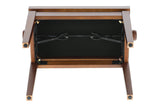 Gewa Panca Deluxe 130.070 Noce Satinato - Velluto Nero