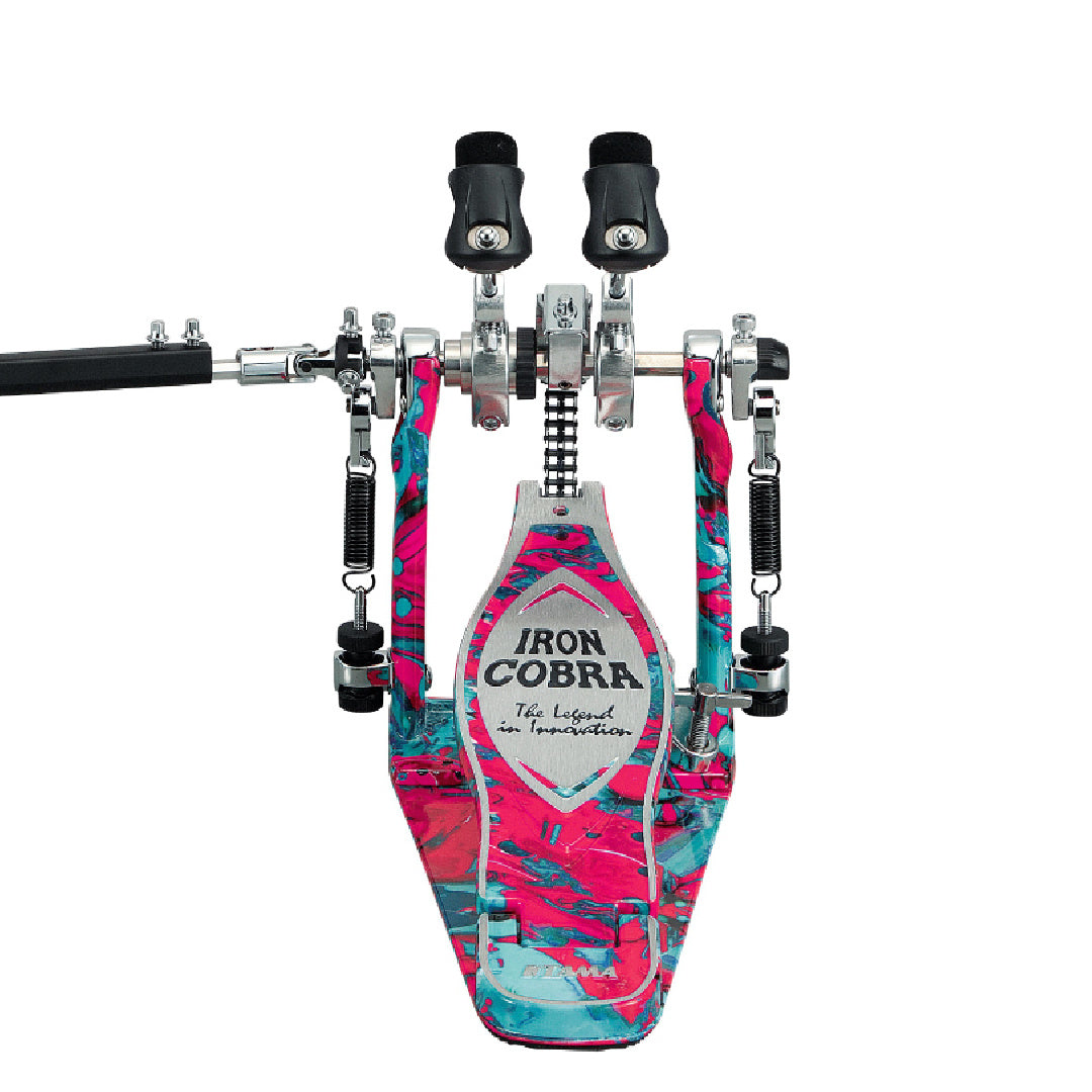 Tama HP900PWMCS Iron Cobra 900 Marble Limited Edition Coral Swirl Doppio Power Glide
