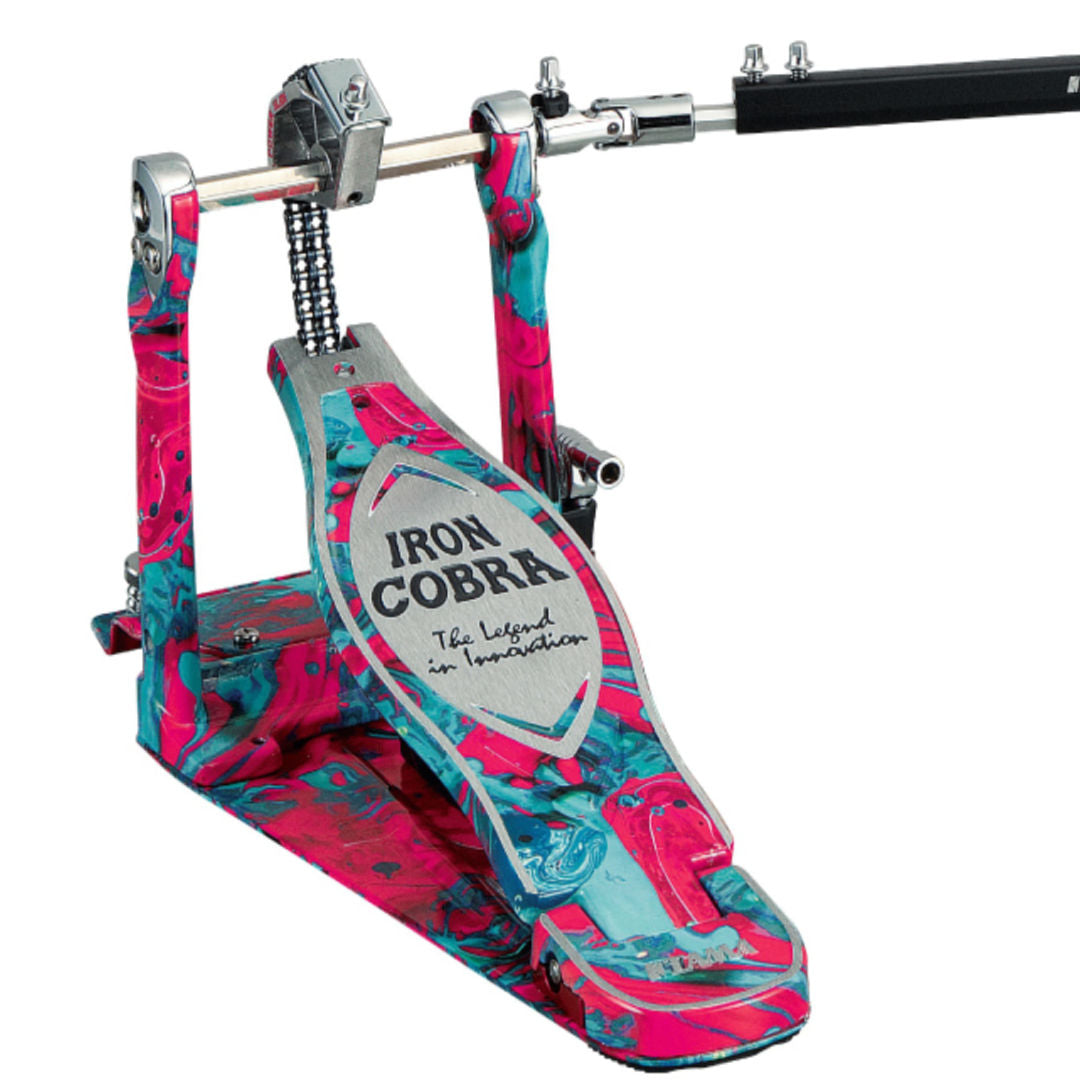 Tama HP900PWMCS Iron Cobra 900 Marble Limited Edition Coral Swirl Doppio Power Glide