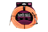 Ernie ball 6079 Jack Intrecciato 3m Neon Orange