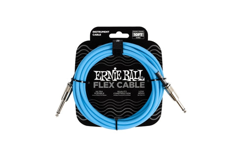 Ernie ball 6412 Flex Jack 3m Blue