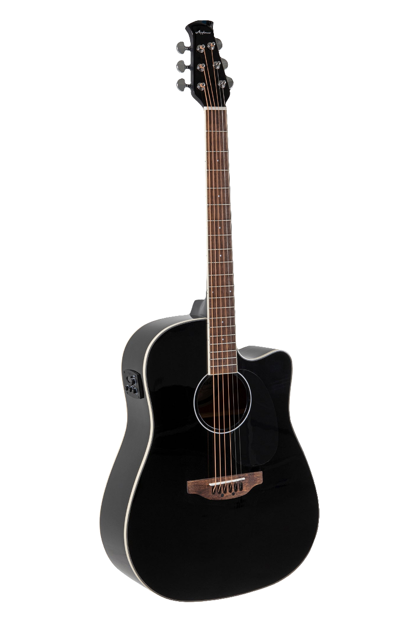 Applause Chitarra acustica Wood Classics AED96-5HG Black Gloss Electro
