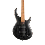 Cort Artisan B4 Element FL Open Pore Trans Black Basso Fretless
