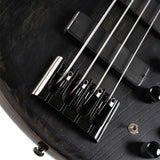 Cort Artisan B4 Element FL Open Pore Trans Black Basso Fretless