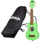 Kala Ukulele Soprano Verde Acido Grasshopper
