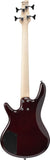 Ibanez GSRM20-BS Brown Sunburst vista retro manico