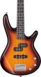 Ibanez GSRM20-BS Brown Sunburst vista frontale corpo