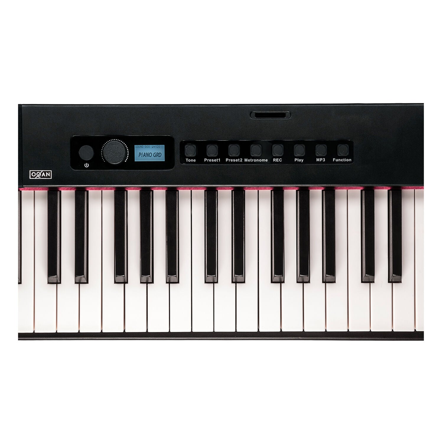 Oqan QP100 Pianoforte Digitale Pesato Ricaricabile con Custodia