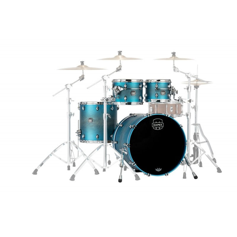 Mapex SE529XBPT Saturn Evolution Birch Rock 4 Pezzi Exotic Azure Burst