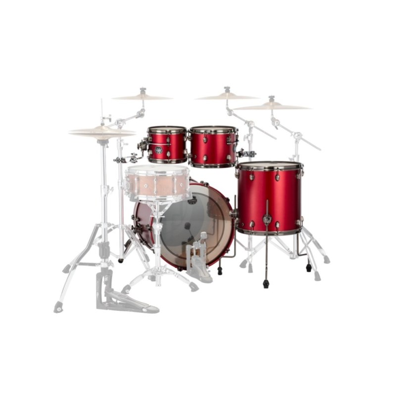 Mapex SE529XBBPA Saturn Evolution Birch Rock 4 Pezzi Tuscan Red