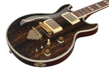 Ibanez AR520HME-NT dettaglio top Ebano Macassar