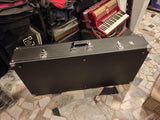 Stefy Line EC-T105BLK case rigido porta pedali in legno, vista frontale
