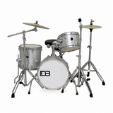 Dr.Beat Two Bebop Set Batteria Completa Silver Sparkle