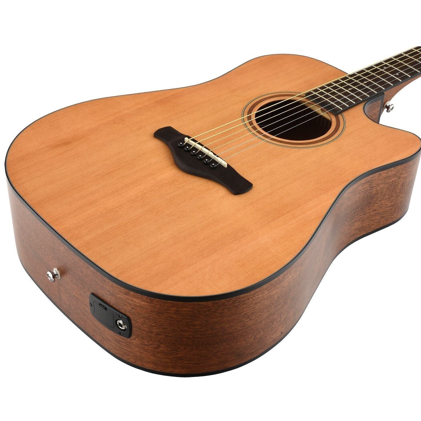 Ibanez AW65ECE-LG Acustica Dreadnought Elettrificata