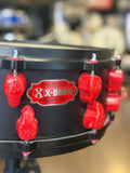 X-Drum Monster Nero Satin 14x5.5 Rullante B-Stock