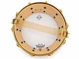 Dam Drums DDPW2 Rullante 14x6" Nero Laccato Pelli Remo USA