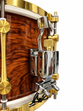 Dam Drums DDCW3 Rullante 14x6,5" Bubinga Cerchi Ottone Pelli Remo USA