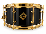 Dam Drums DDPW2 Rullante 14x6" Nero Laccato Pelli Remo USA