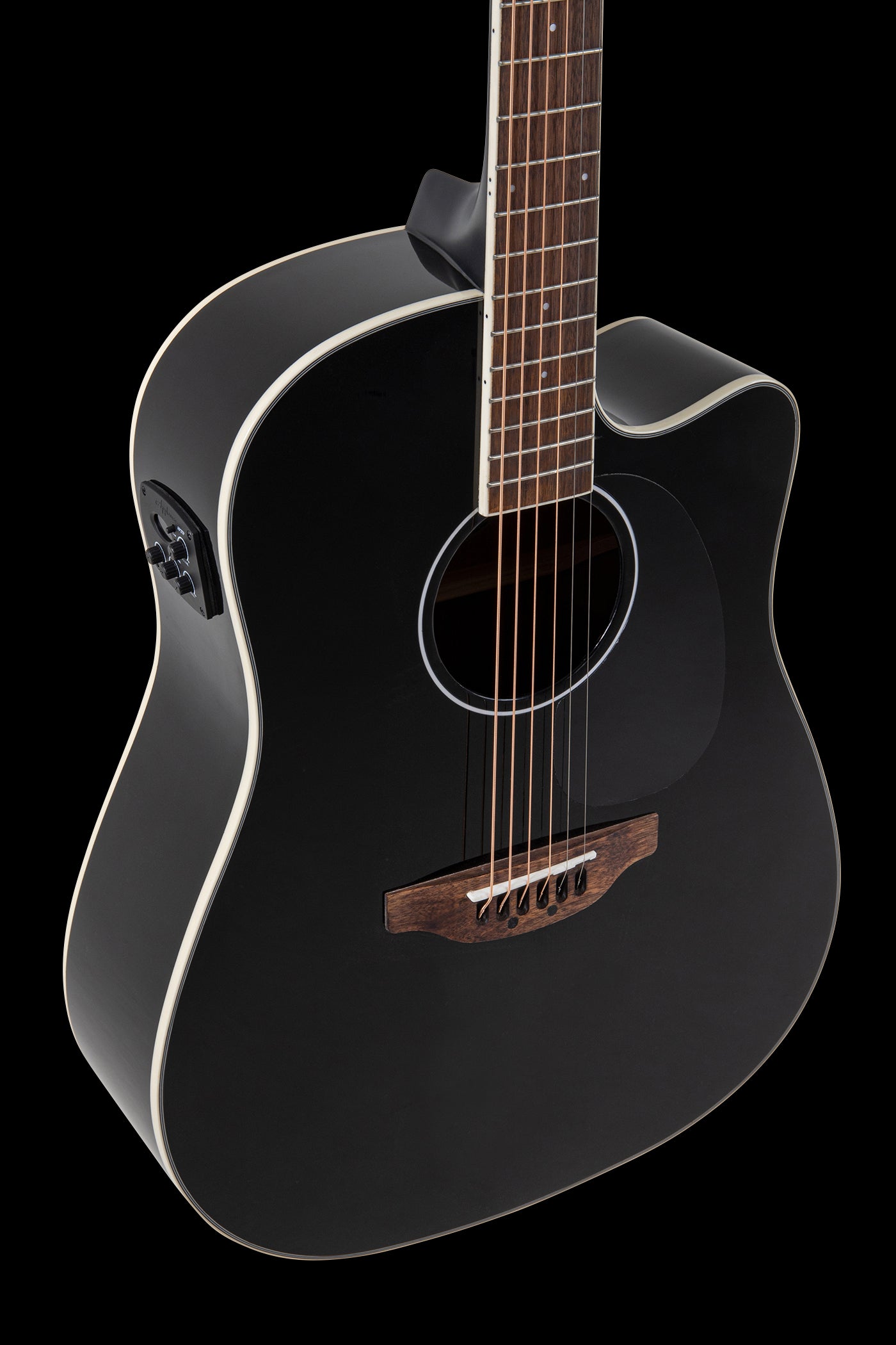 Applause Chitarra acustica Wood Classics AED96-5HG Black Gloss Electro