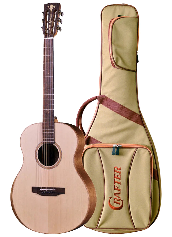 Crafter Mino Koa Chitarra Travel Satin