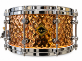 Dam Drums DDRC2 Rullante 14x6,5" Rame Martellato Pelli Remo USA