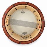 Dam Drums DDCW1 Rullante 14x6,5" Acero Cerchi Mogano Pelli Remo USA