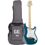 PRS SE Silver Sky Maple Nylon Blue