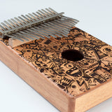 Sela SE251 Kalimba 17 Little Monster Laser