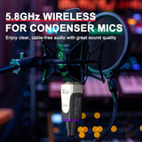 X-Vive U35C dettaglio connettore XLR