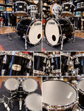 Yamaha Absolute Hybrid Standard Solid Black SOB Set Fusti Usato