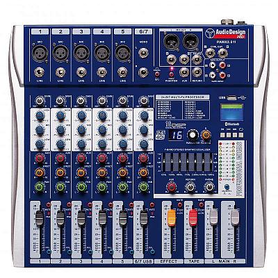 Audio Design PRO PAMX2.511 Mixer professionale 7 Canali