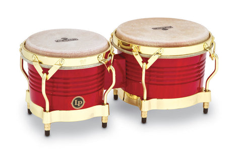 Latin Percussion M201-RW Bongos Matador Wood Red