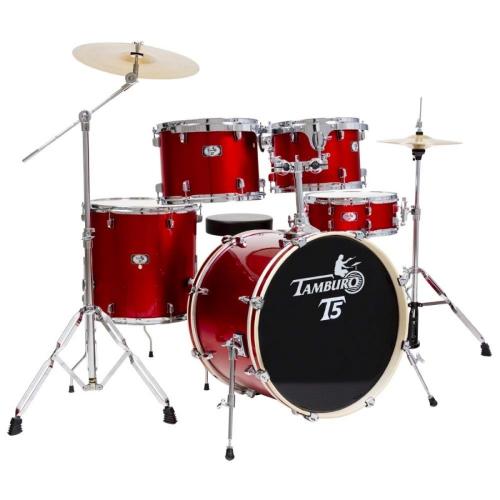 Tamburo T5 Cassa 22 Bright Red Sparkle T5S22BRDSK