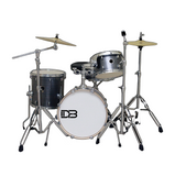 Dr.Beat Two Bebop Set Batteria Completa Silver Sparkle
