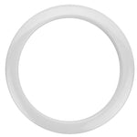 Bass Drum O's Port Hole 4" HW4 White