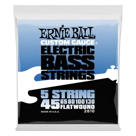 Ernie Ball 5 corde Flatwound 2810