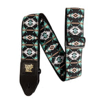 Ernie Ball 5325 Strap Southwestern Turquoise Jacquard