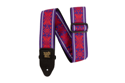 Ernie Ball 5330 Strap Royal Flush Red Jacquard